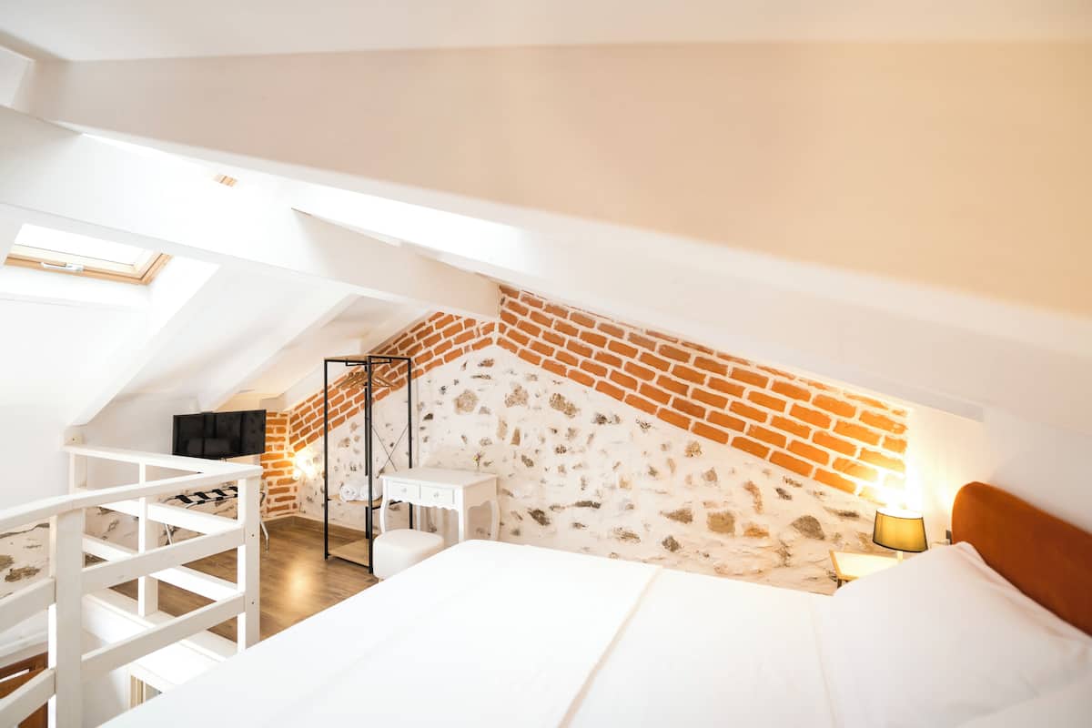 Kamer | 1 slaapkamer, luxe beddengoed, een minibar, verduisterende gordijnen