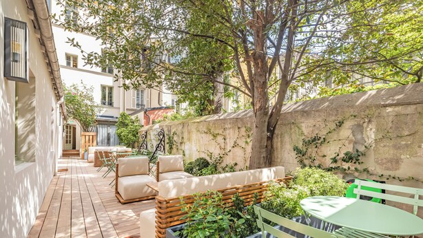 Garden - Maison du Moulin Vert (Paris)