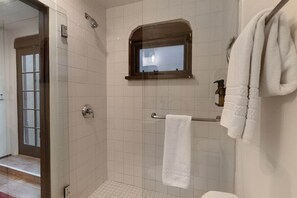 Shower, hair dryer