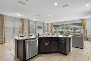 Interior - Home Oasis: 6BR w/ Private Pool Near Theme Parks! (Kissimmee)