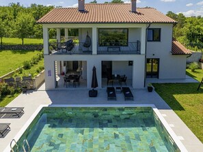 Pool - Villa Milena in Blaškovići  - Haus für 8 Personen (Blaškovići)