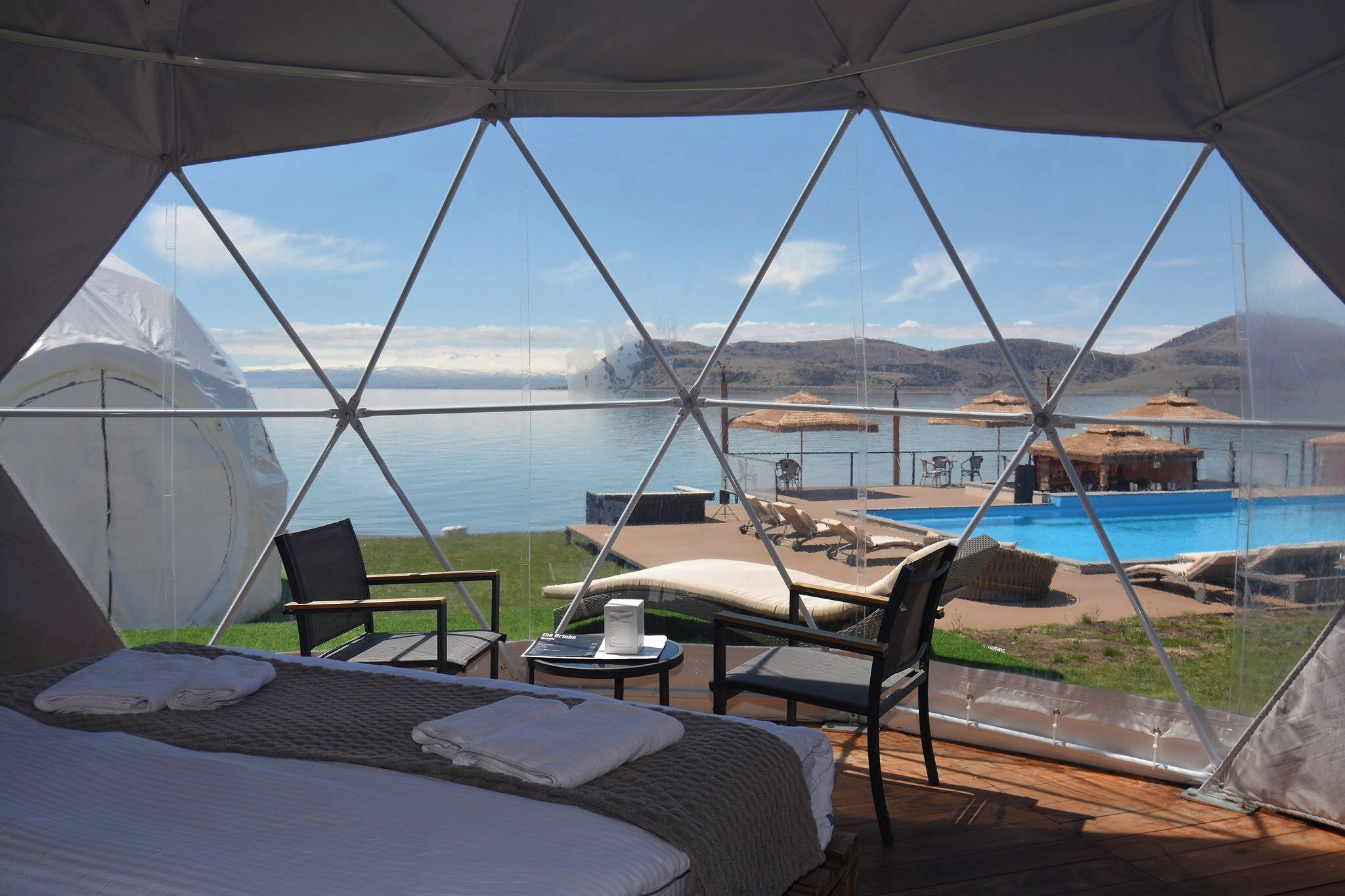 Panoramic Double Room, Lake View | Minibar, in-room safe, desk, blackout curtains