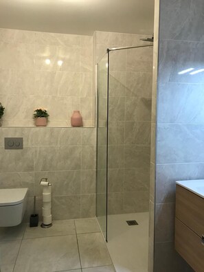 Shower, hair dryer, towels, soap - Studio 30 m² ski lift departure near town center (Saint-Gervais-les-Bains)