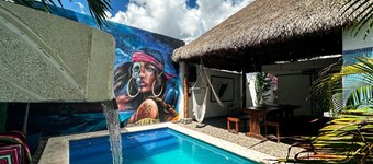 La Perle Noire | AB - Terasse et Piscine