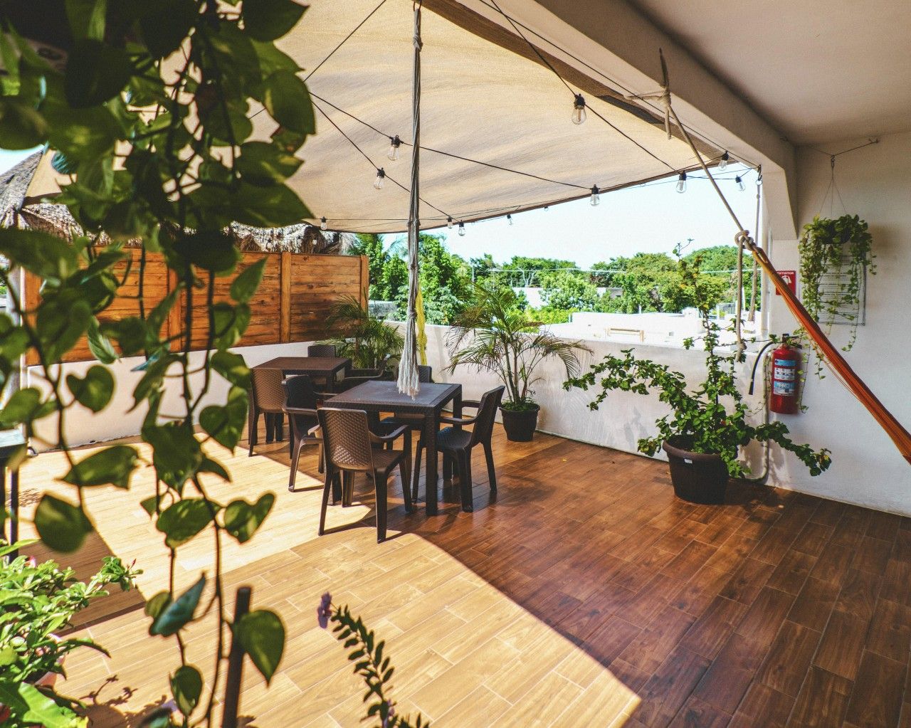 Restaurante al aire libre