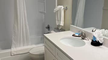 Hair dryer, towels