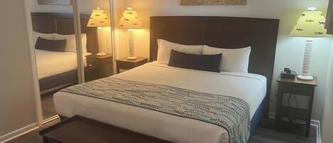 1 Schlafzimmer, Bügeleisen/Bügelbrett, Internetzugang, Bettwäsche