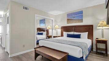 1 habitación, tabla de planchar con plancha, internet y ropa de cama