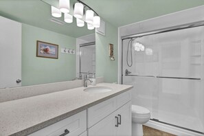 Hair dryer, towels