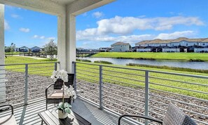 Terrace/patio - 3121-103 Resort Lake View Disney Universal Orlando (Kissimmee)