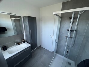 Ducha, secador de pelo