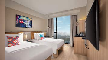 Minibar, in-room safe, iron/ironing board, free WiFi