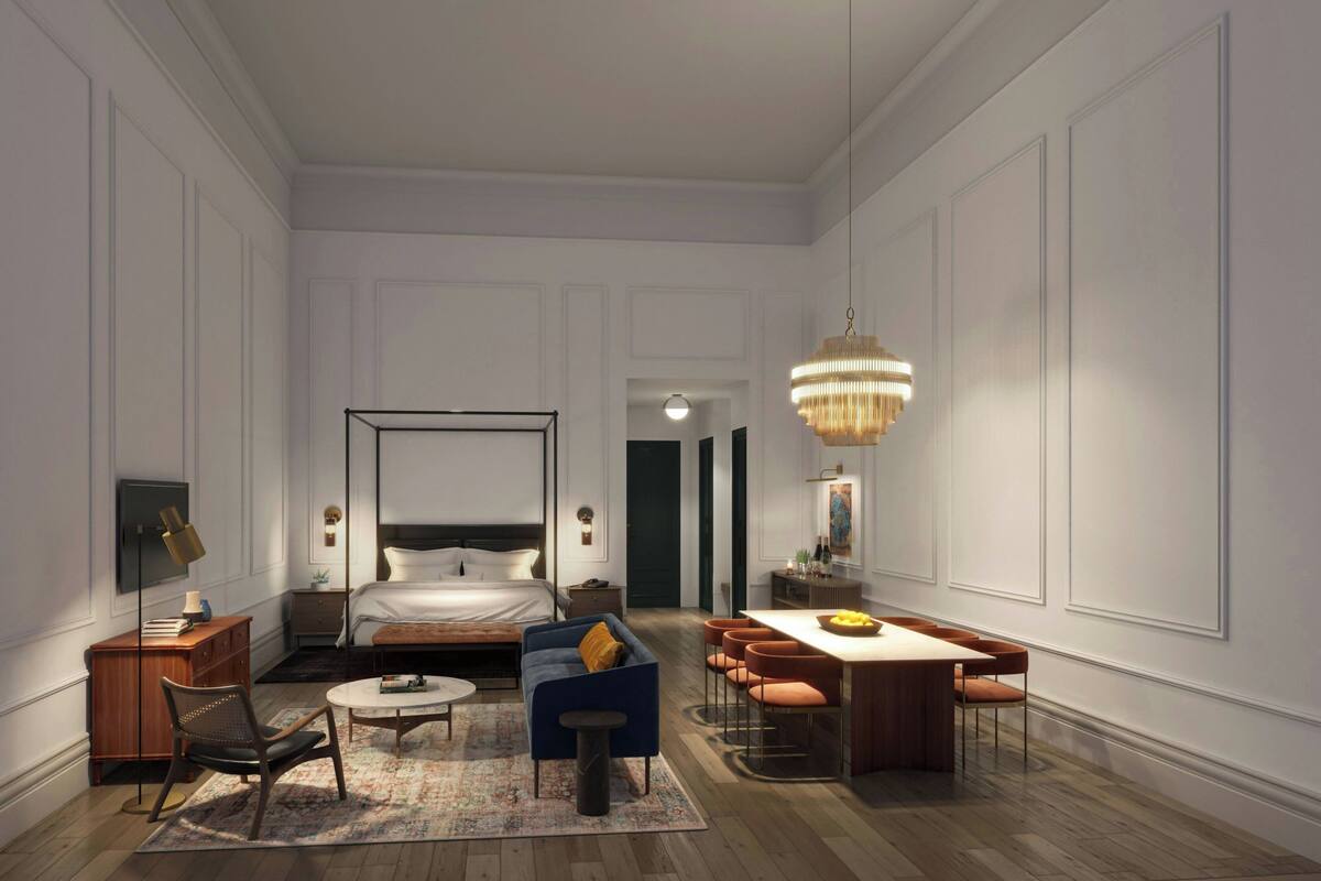 Rom, 1 kingsize-seng med sovesofa, ikke-røyk (View)