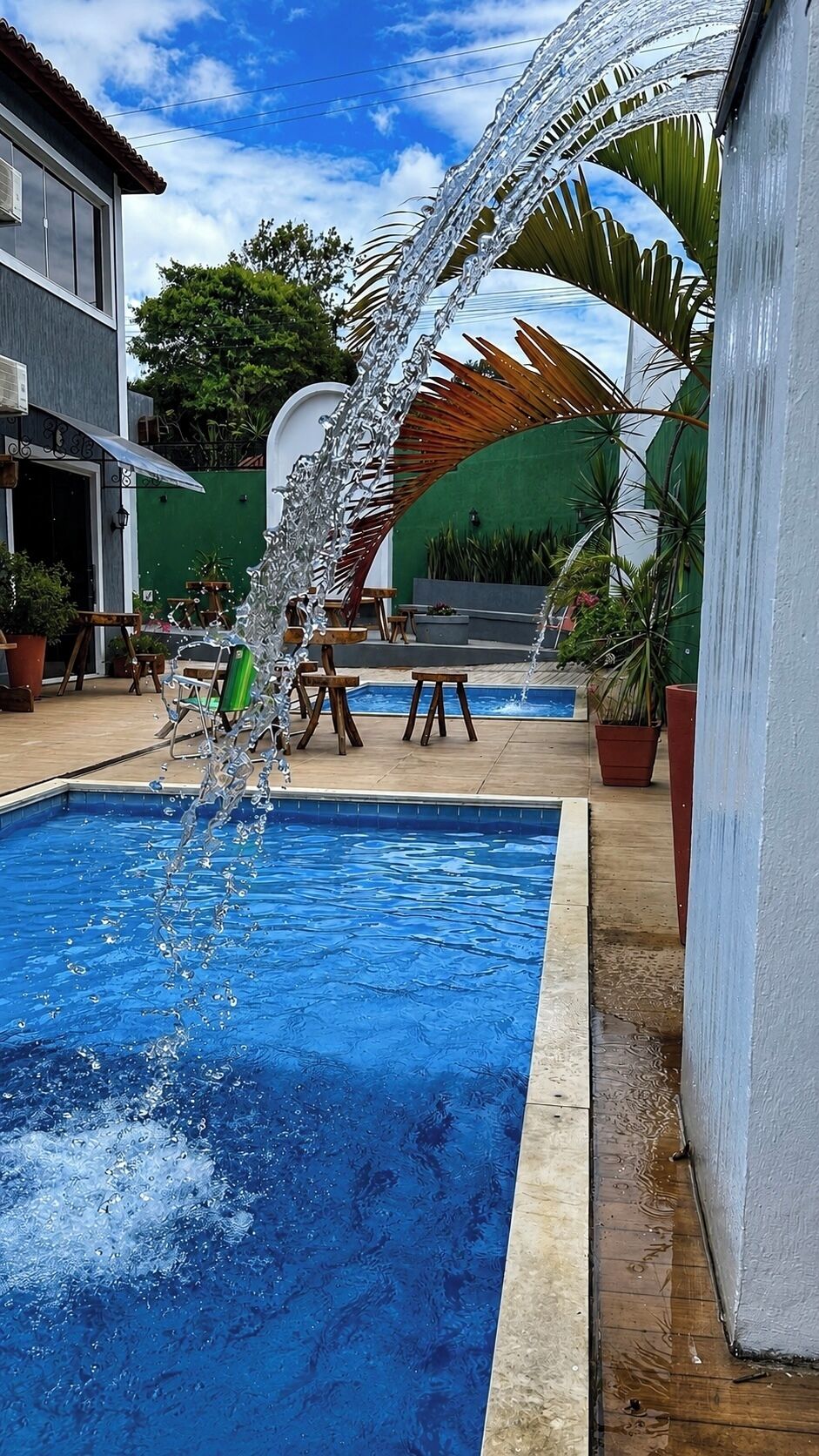 2 outdoor pools, pool umbrellas, sun loungers