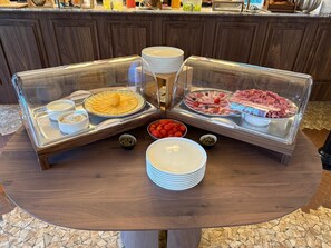 Morgenmadsbuffet hver dag mod et gebyr