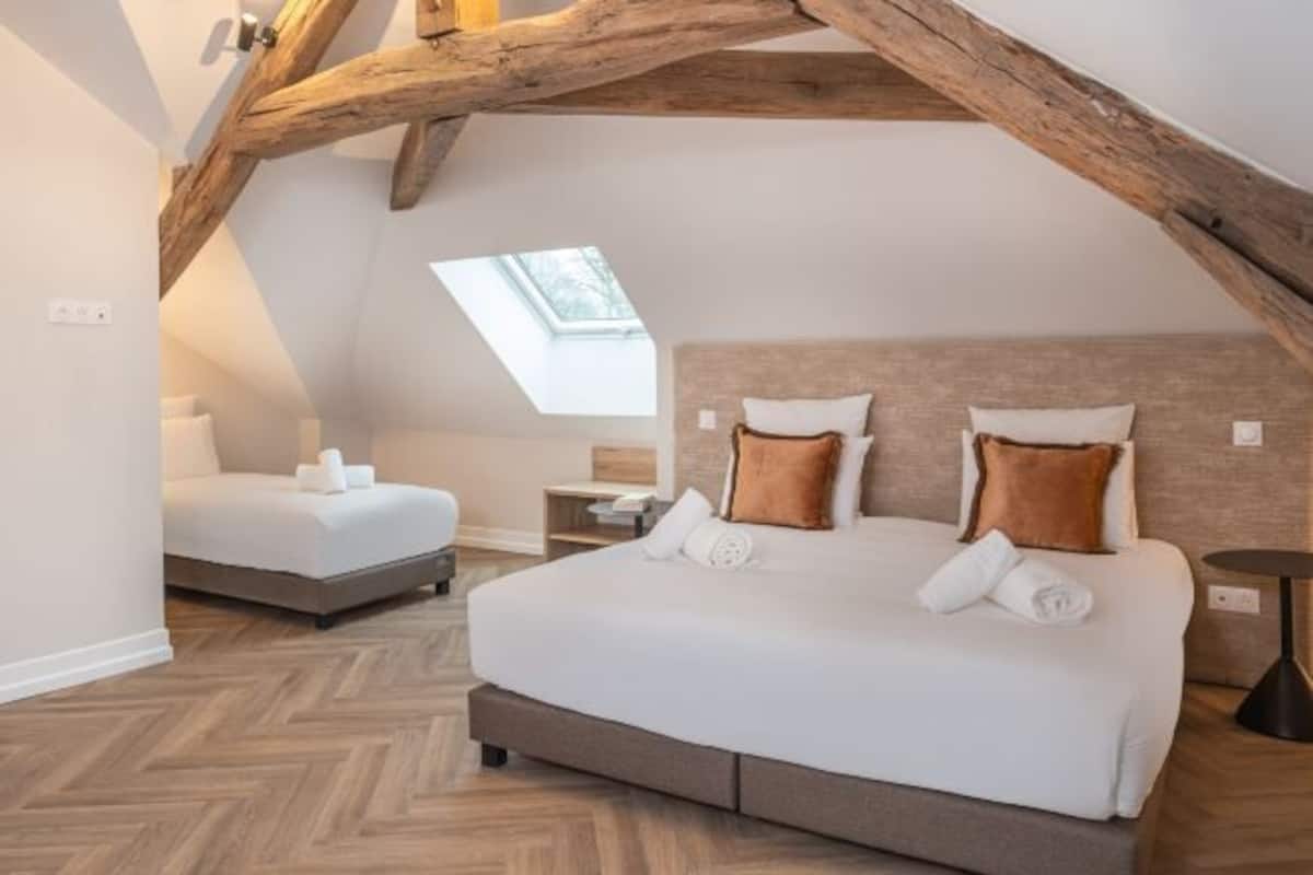 2 camere, biancheria da letto di alta qualità, materassi in memory foam