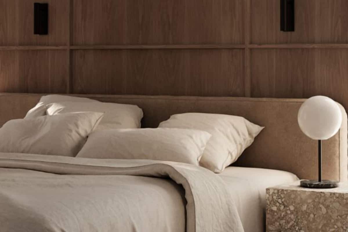 Premium bedding, memory-foam beds, blackout curtains, soundproofing