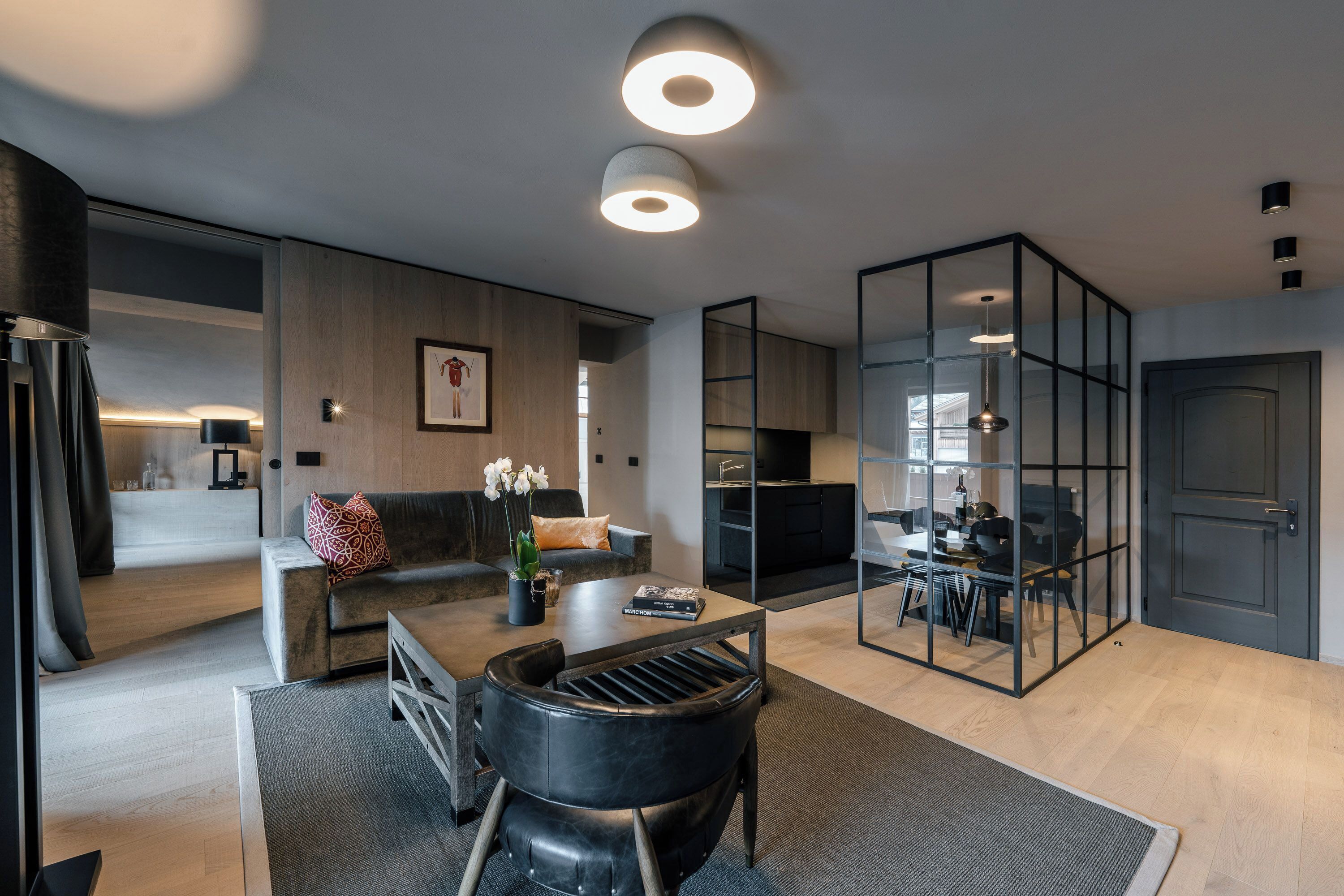 Suite Exclusive | Cucina privata | Frigorifero con congelatore, piano cottura, lavastoviglie