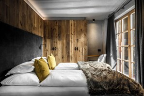 Couette en duvet d'oie, coffres-forts dans les chambres