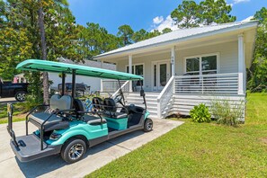 Golf cart - 30A Beach House - Beach Bayou (Santa Rosa Beach)