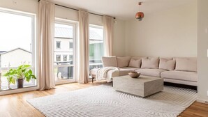 Living area - Strandnära Boende för Uthyrning i Båstad. Perfekt för Semester och Avkoppling (Skåne län)