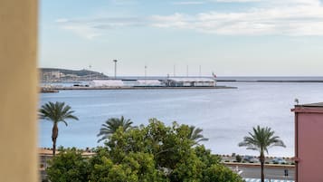 Vue depuis lâhĂ©bergement