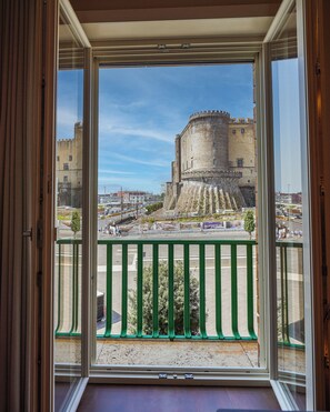 Vista de la ciutat des de l'allotjament