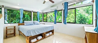 Custom Modern House w/ AC, WiFi, ocean views, Amenities. Short walk to the beach