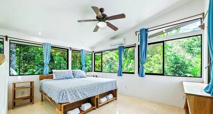 Custom Modern House w/ AC, WiFi, ocean views, Amenities. Short walk to the beach