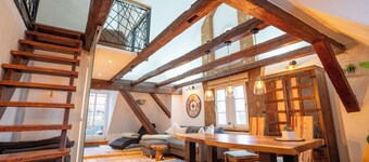 Familienparadies nahe Legoland mit Galerie und höchster Dachterrasse der Stadt