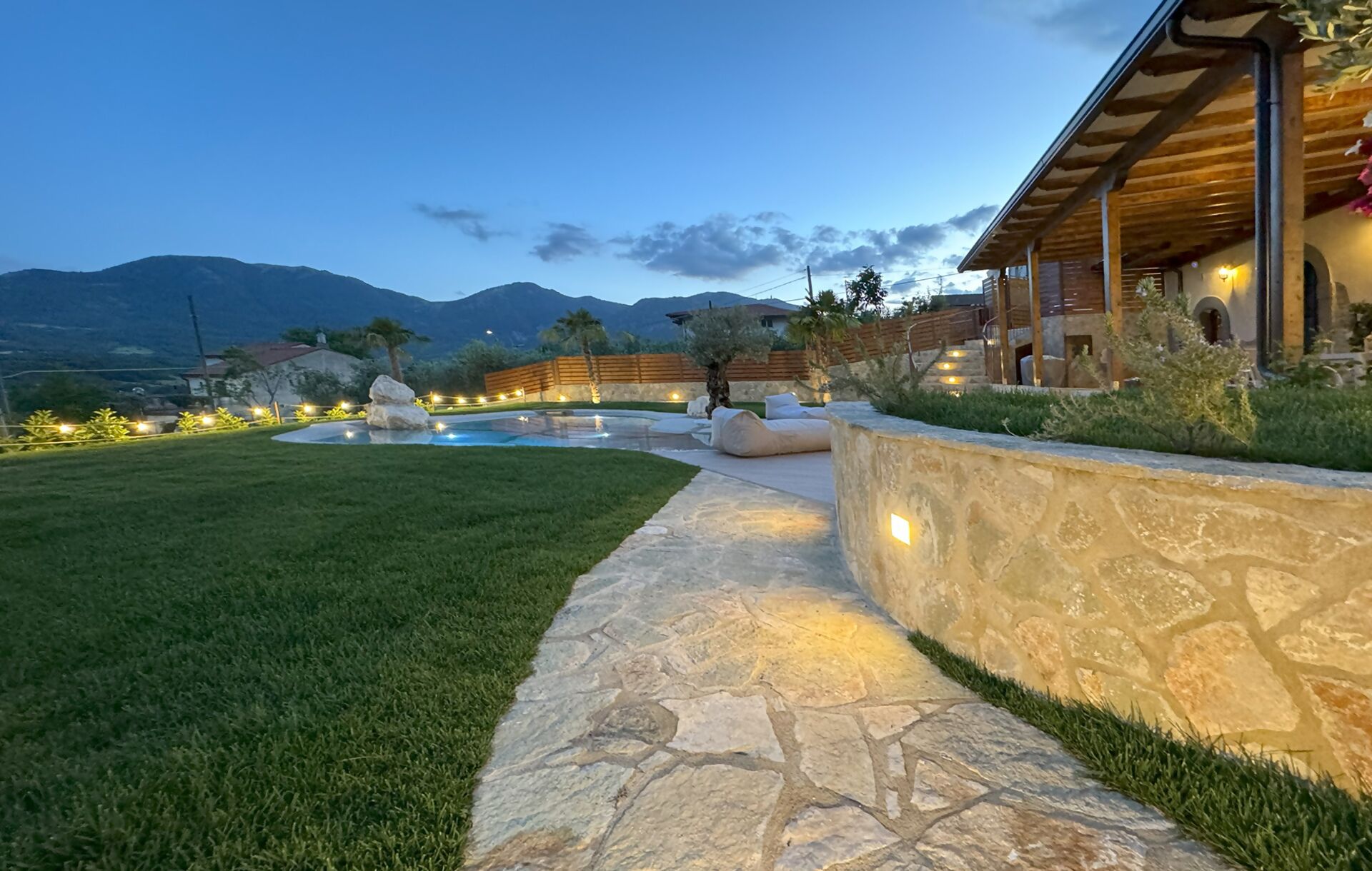 Enceinte de l’hébergement