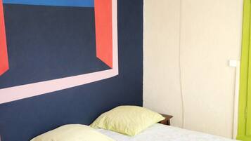 2 camere, ferro/asse da stiro, lenzuola