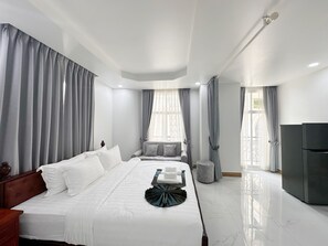 Family Triple Room, City View | View from room