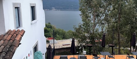 Blick von der Unterkunft