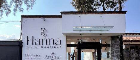 Facciata della struttura