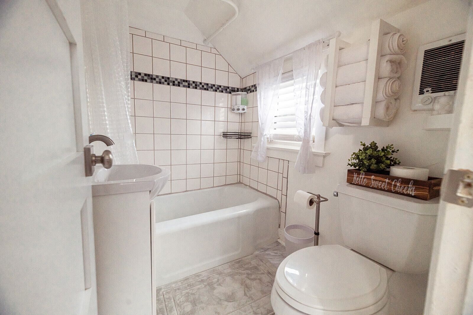 Assecador de cabells, tovalloles, sabó i paper higiènic 