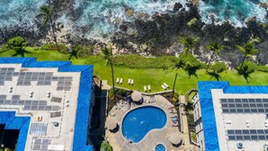 Apartment, 1 King-Bett und Schlafsofa (Kona Reef#A7) | Pool | Beheizter Pool
