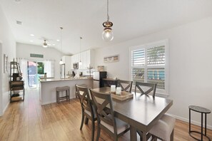 Dining - The Blue Bungalow : Hot tub holidays are here! (St. Augustine Beach)