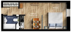 Floor plan - Arbio I Design Studio in Leipzig Bayerischer (Leipzig)