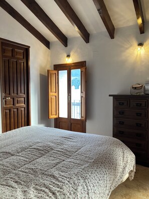 2 bedrooms, iron/ironing board, travel crib, WiFi