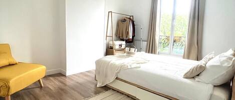 1 Schlafzimmer, Bügeleisen/Bügelbrett, WLAN, Bettwäsche