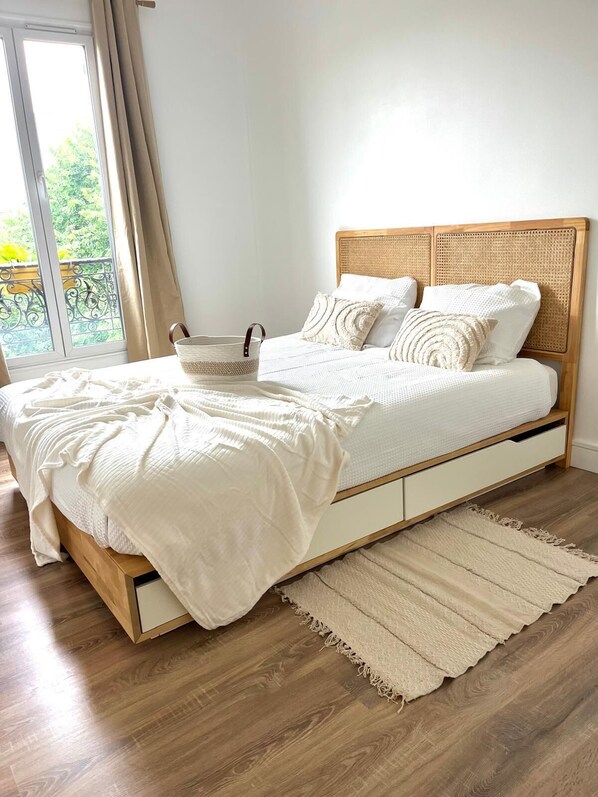 1 chambre, fer et planche à repasser, Wi-Fi, draps fournis