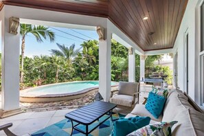 Terrace/patio - Gregory Place - Dine Alfresco by the Pool in South End Sophistication (West Palm Beach)