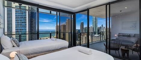 2 bedrooms, desk, iron/ironing board, free WiFi