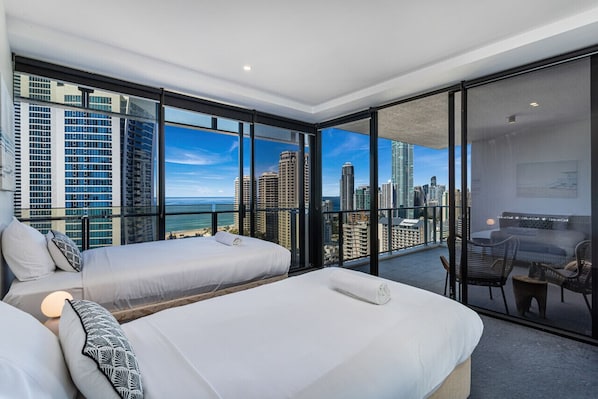 2 soveværelser, skrivebord, strygejern/strygebræt, gratis Wi-Fi