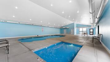 Indoor pool, a heated pool