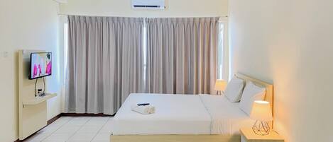 Studio – deluxe | Skrivebord og wi-fi (inkludert)