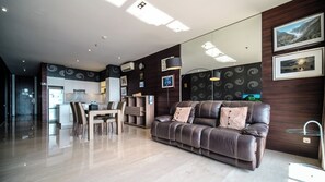 2 bedrooms, desk - Strategic And Spacious 2Br At Sumatra36 Apartment (Surabaya)