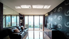 디럭스 아파트 | 거실 공간