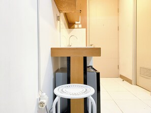Living area - Cozy Studio Room At Tokyo Riverside Pik 2 Apartment (Teluknaga)